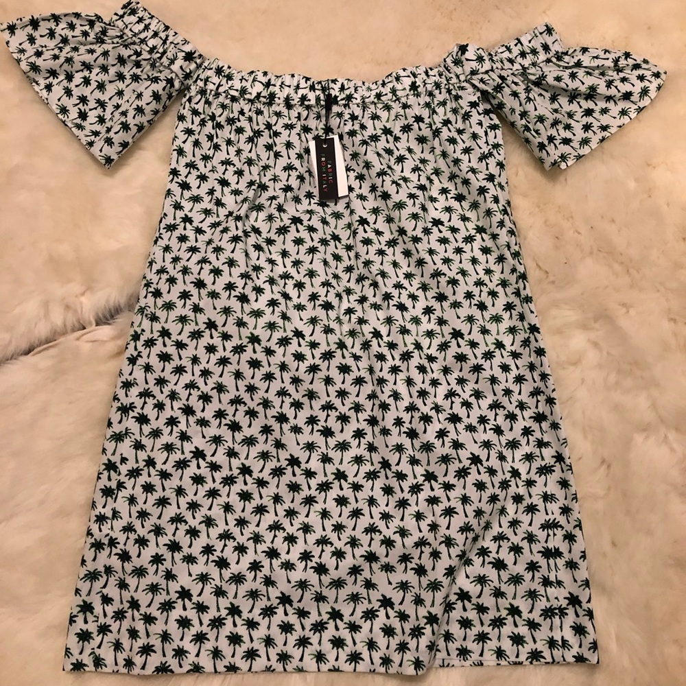 🆕 MILLY Off The Shoulder Mini Dress 👗